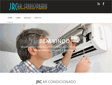 Tablet Screenshot of jrcarcondicionado.com.br